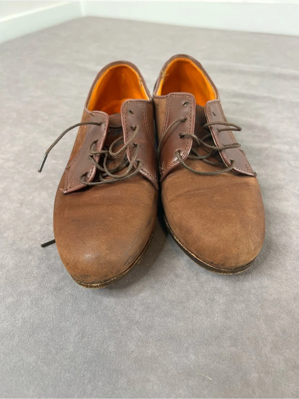 Timberland Brown Leather & Suede Lace-Up Oxfords